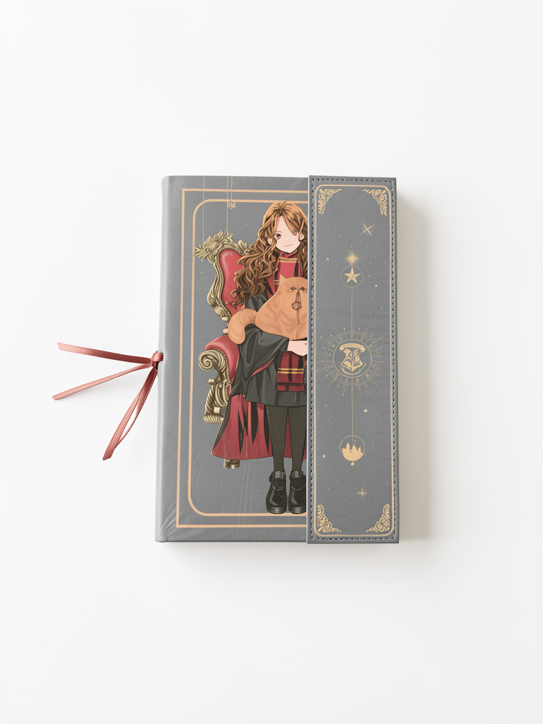Libreta Hermione gris