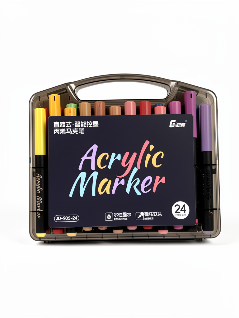 Plumones Acrylic Marker 24pz