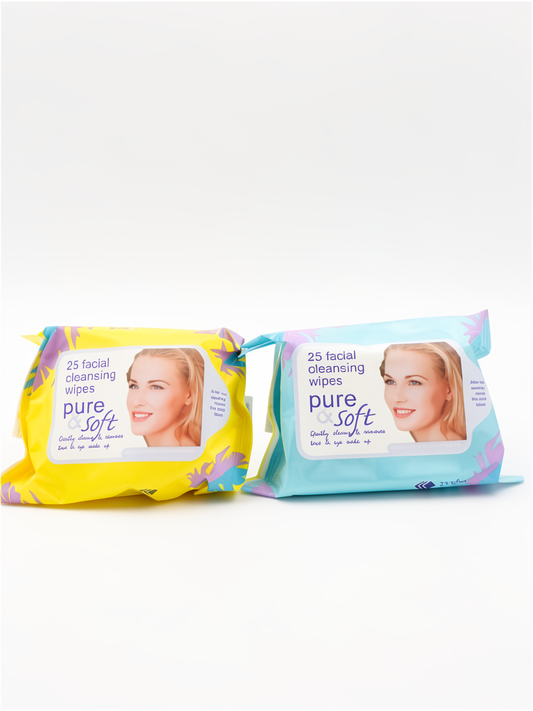 Pure Soft toallitas faciales