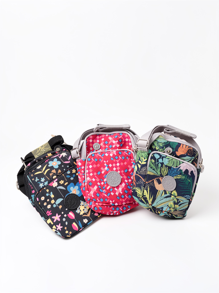 Bolso klipping estampada
