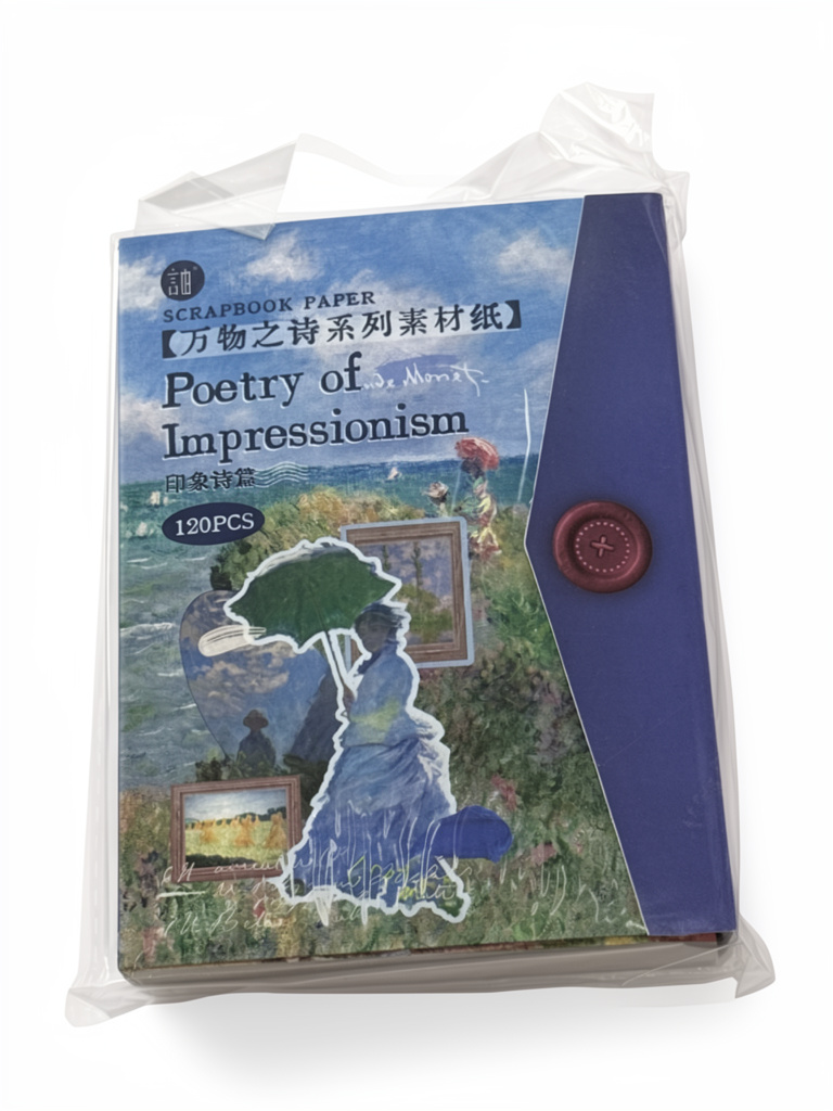 Libreta ScrapBook Paper  Poetry Of Inoressuonism