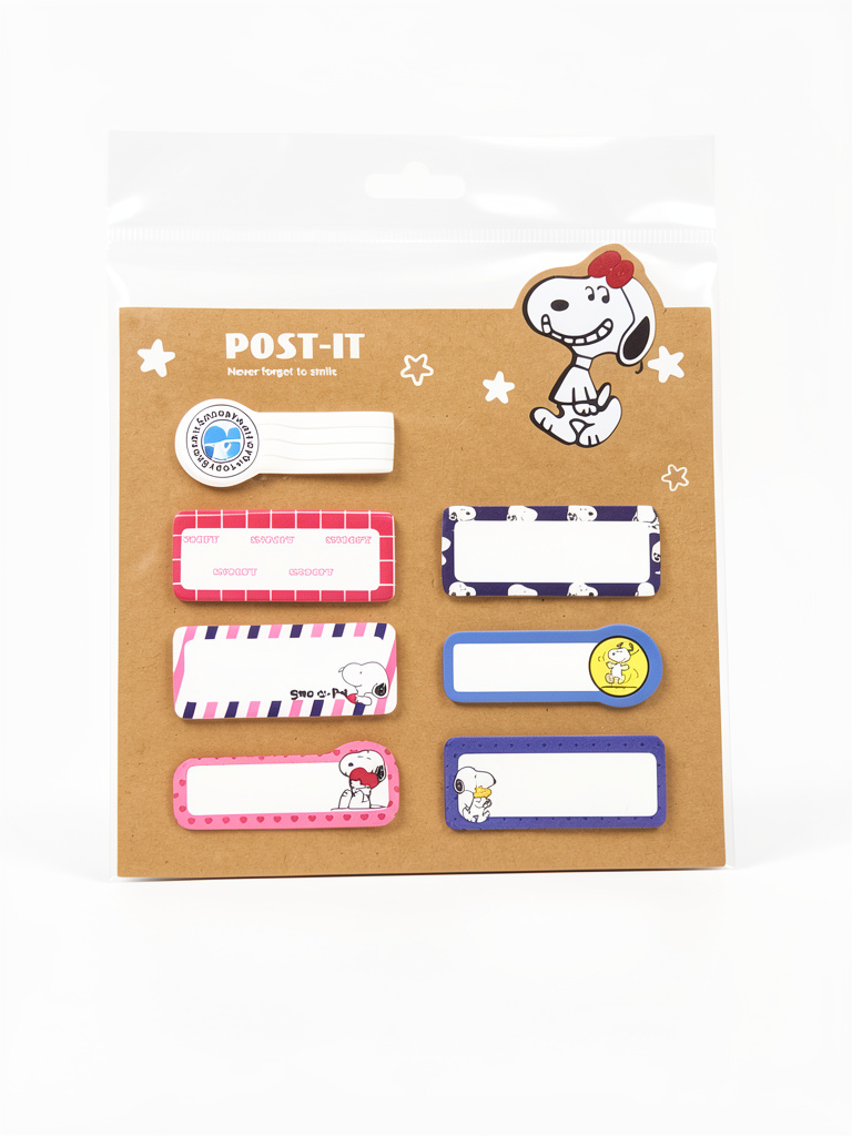Post it separador snoopy