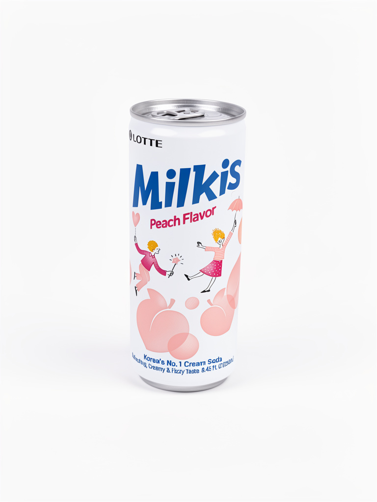 Refresco Milkis Peach Flavor 250ml