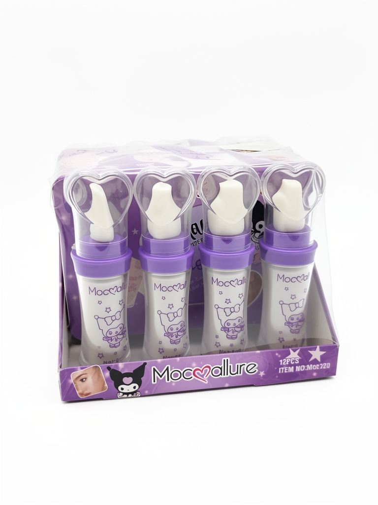 Mocallure morado brillo labial