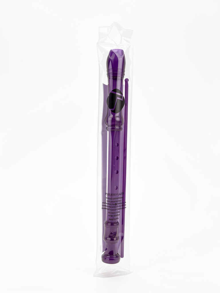 Flauta neón morada
