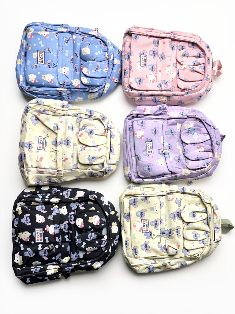 Mochila kitty y stitch Fashion Bagd