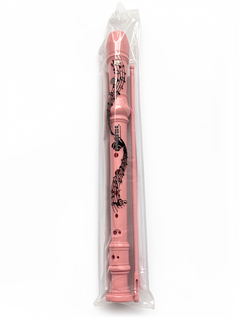 Flauta pastel rosa