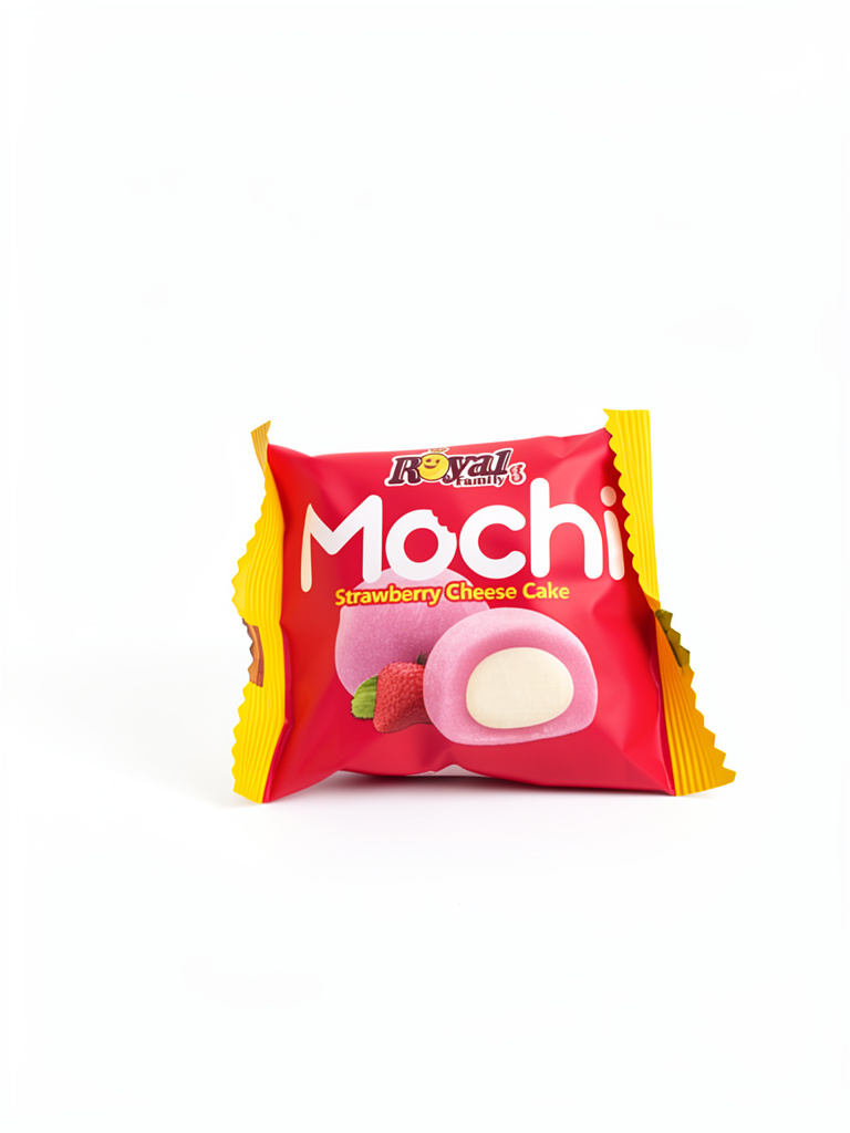Mochi Strawberry Cheese Cake