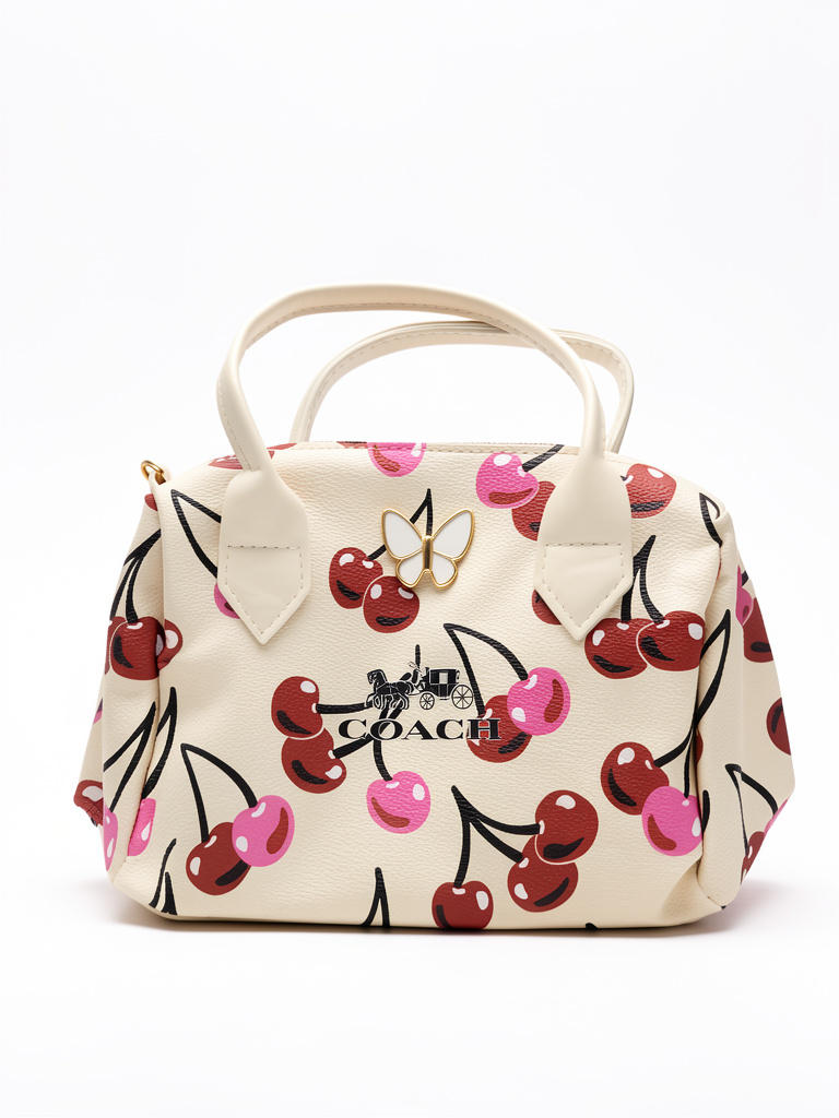 Bolso coach azas cerezas