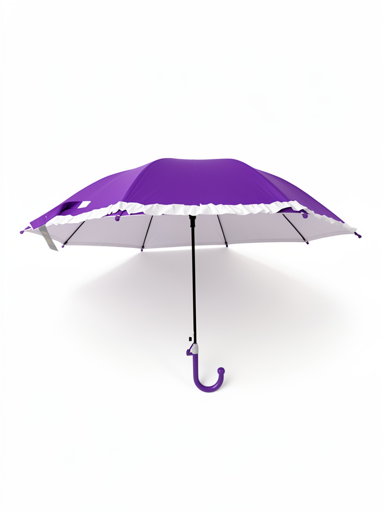 Sombrilla morada infantil