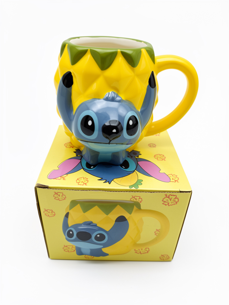 Taza Stitch amarilla
