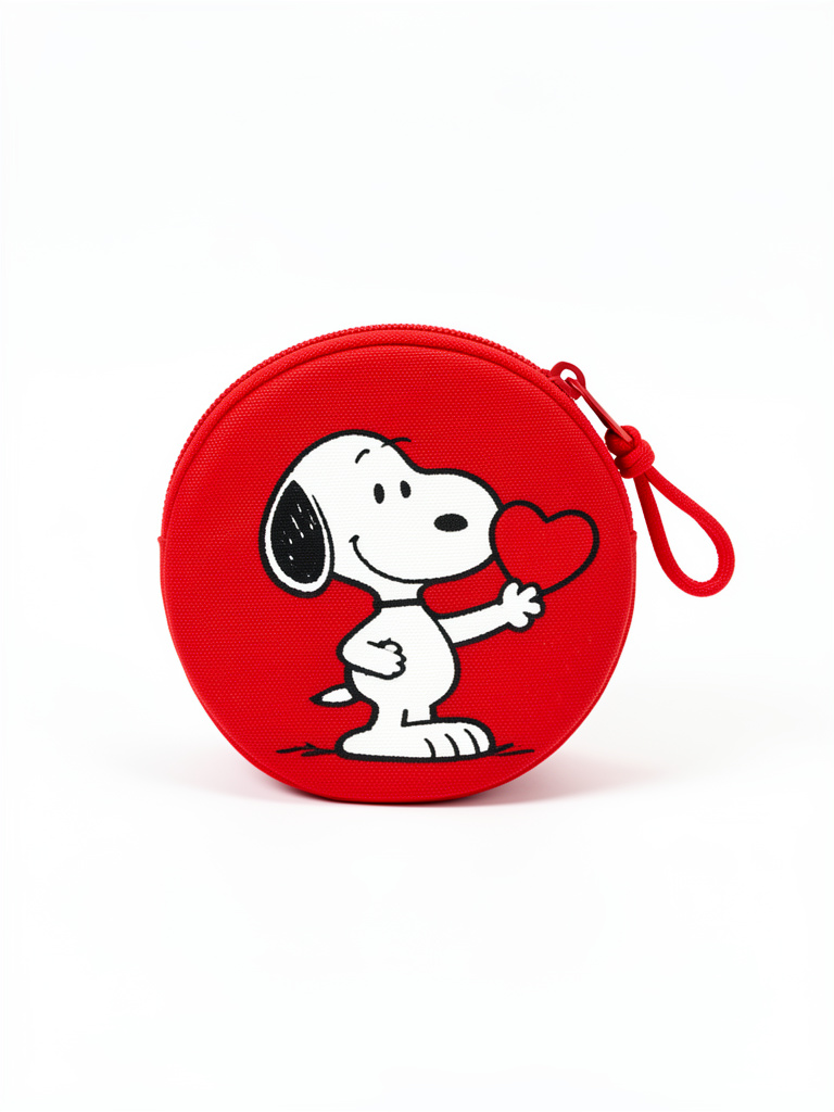 Monedero Snoopy redondo
