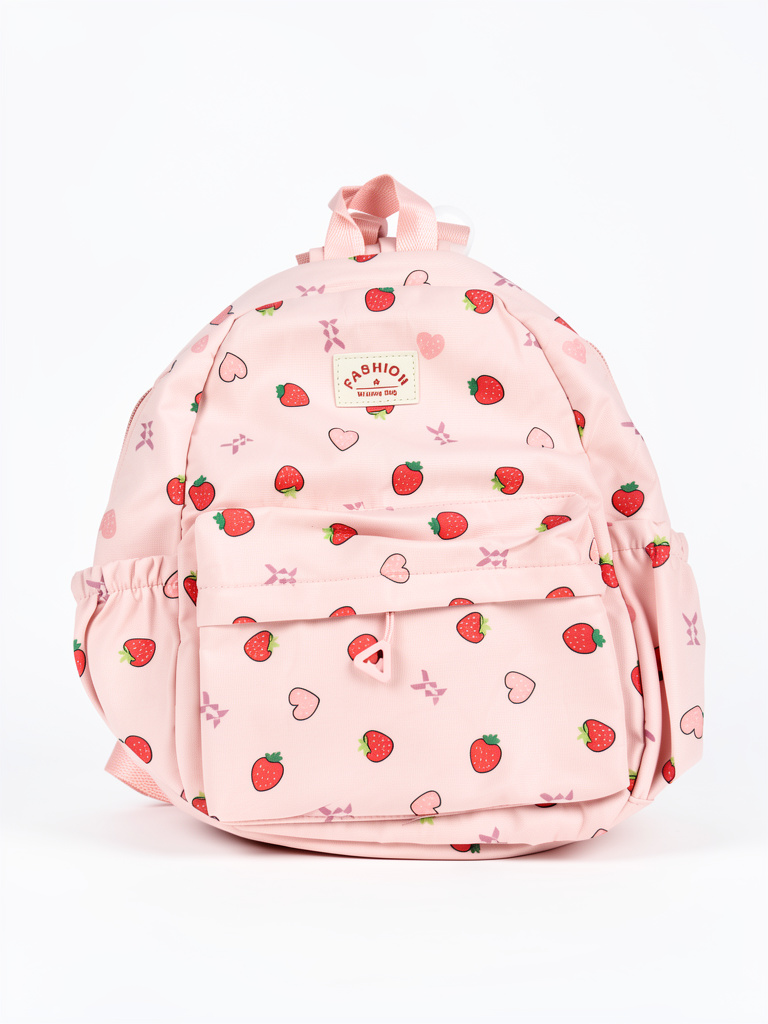 mochila fashion  fresas