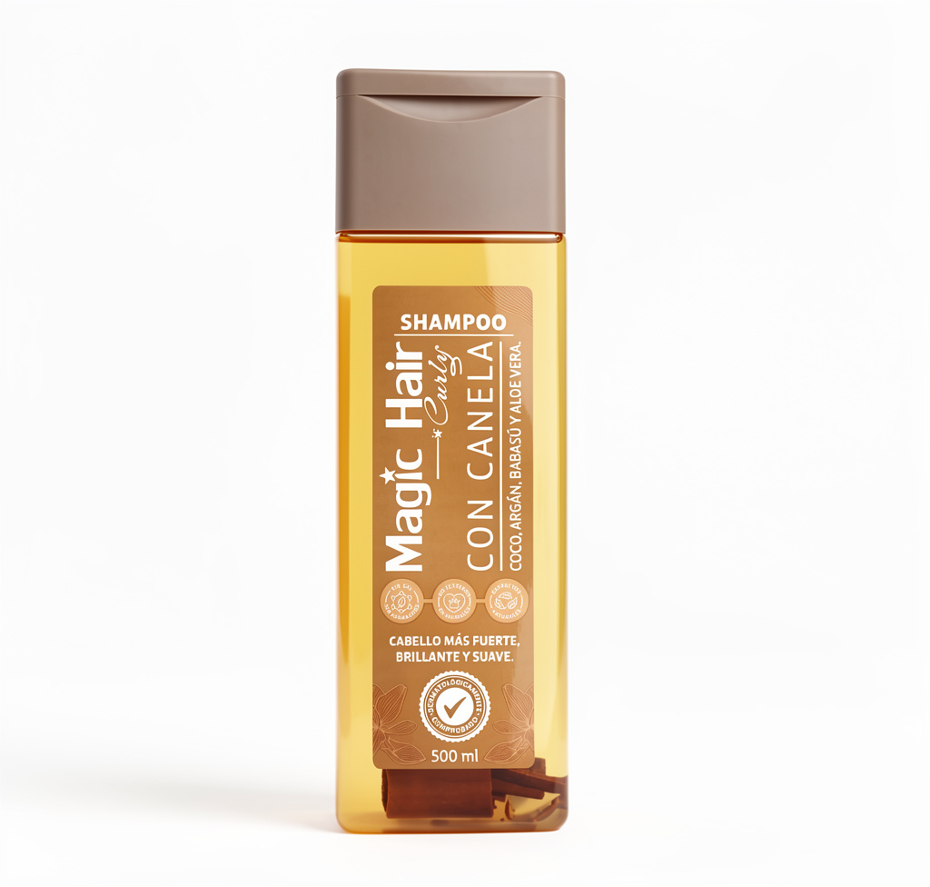 Shampoo canela y coco