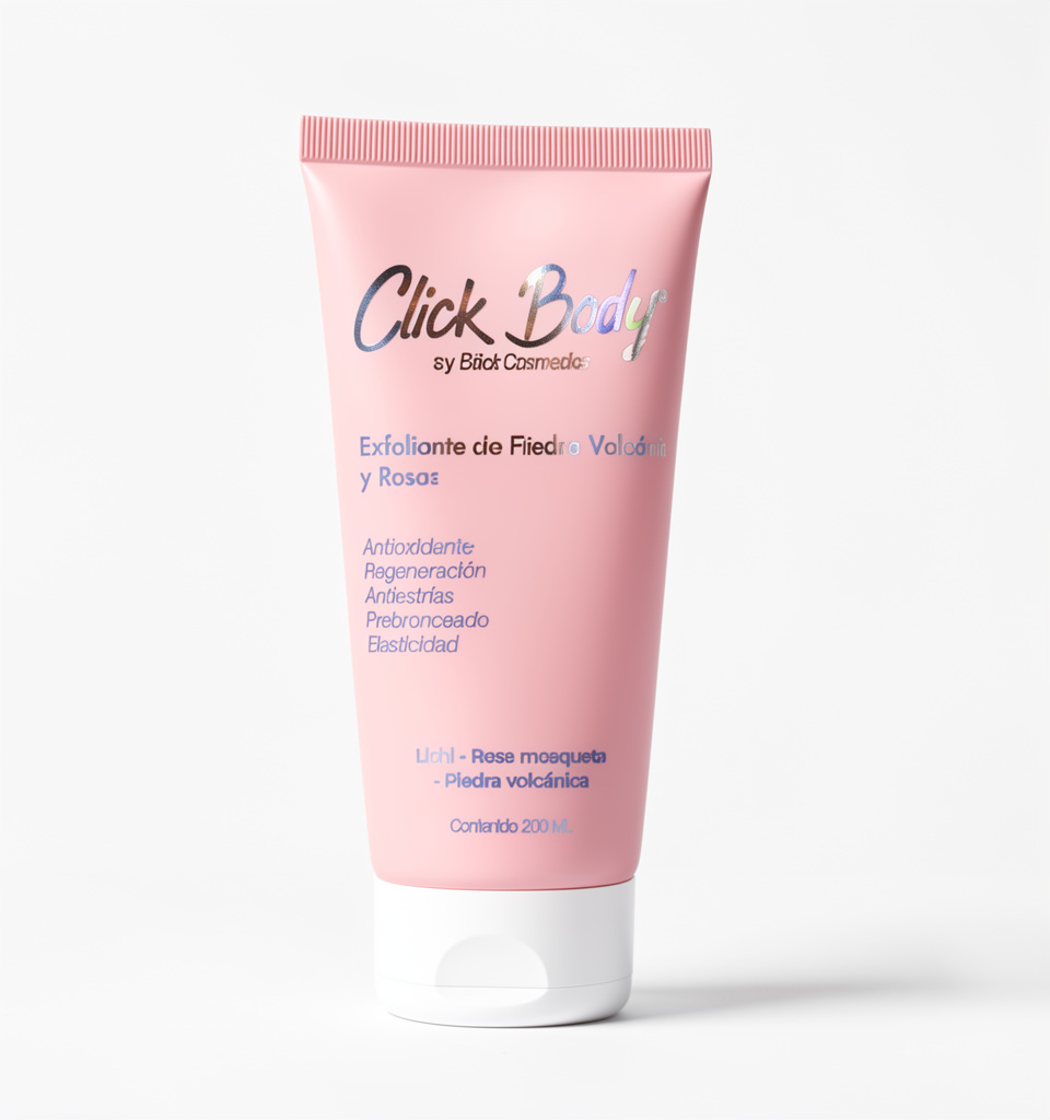 Exfoliante corporal piedra volcánica y rosas