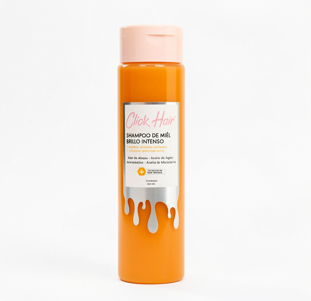 Shampoo de miel brillo intenso