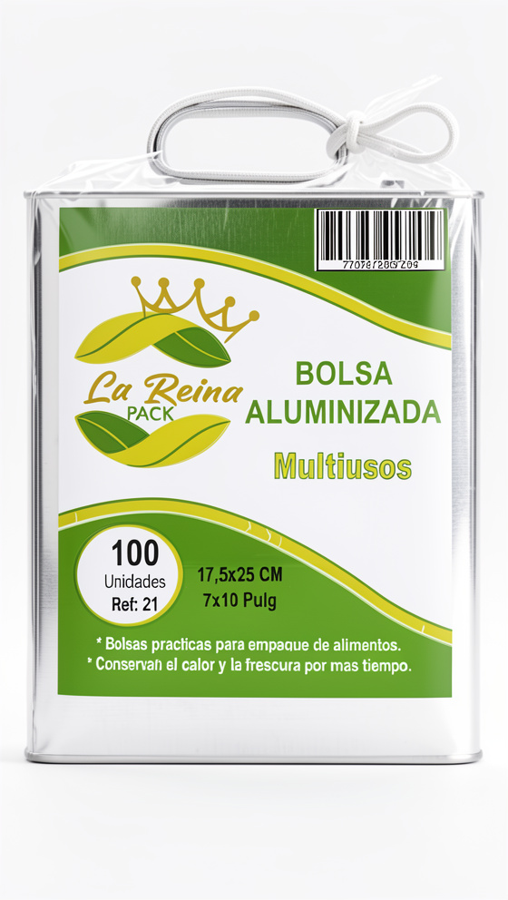 BOLSA DE ALUMINIO L12