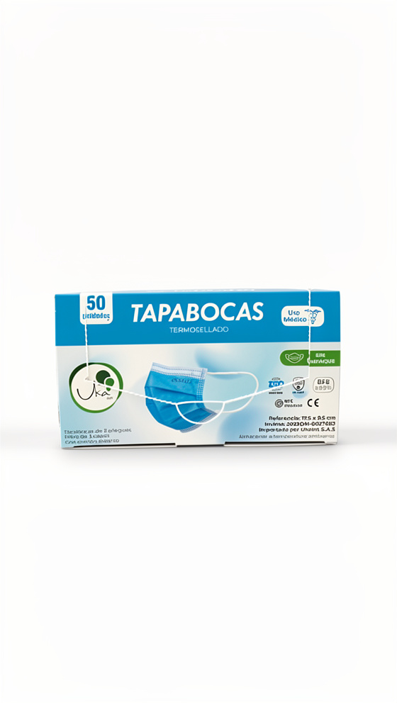 tapabocas x unidad