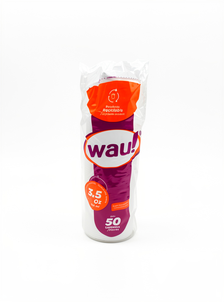 Vaso transparente 3.5 waw
