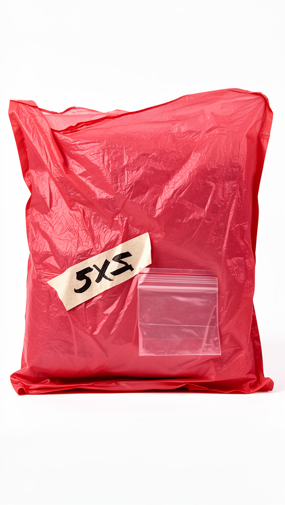 BOLSA DE CIERRE 5X5