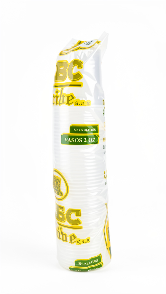 Vaso transparante 3 oz