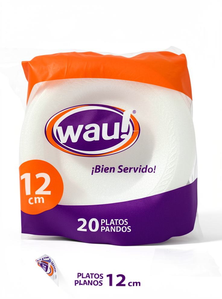 plato plano  12 cm
