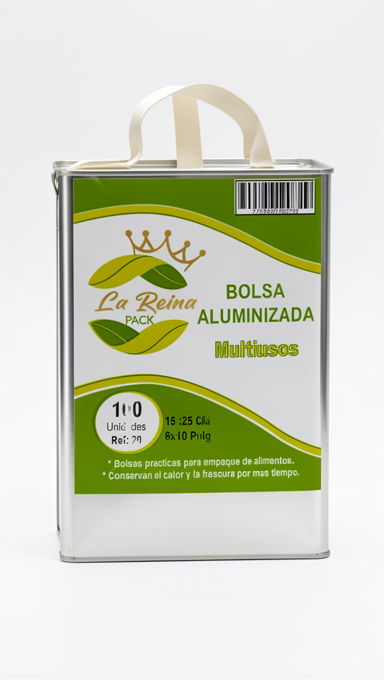 BOLSA DE ALUMINIO L25