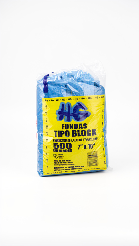 bolsa de color 1 kilo