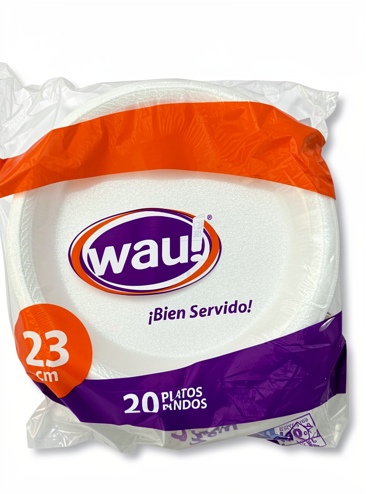 platos  plano 23 cm