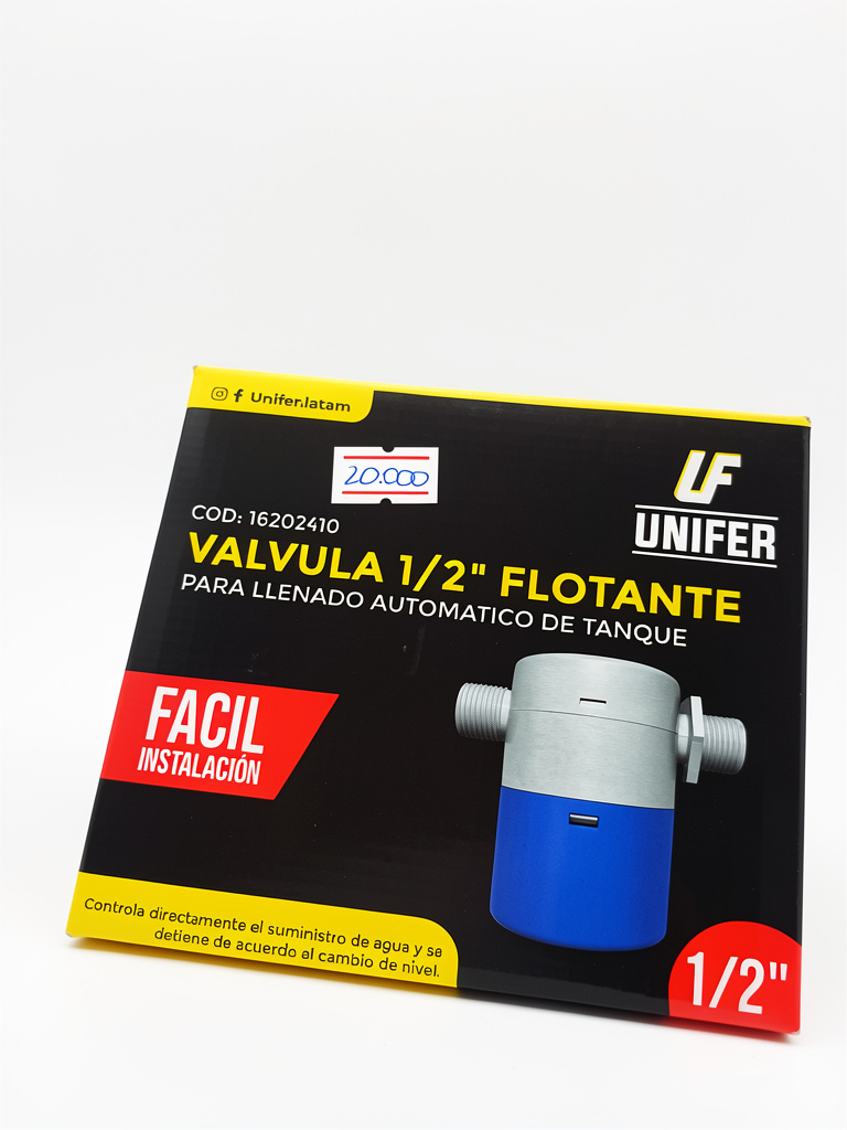 valvula flotante 1/2"