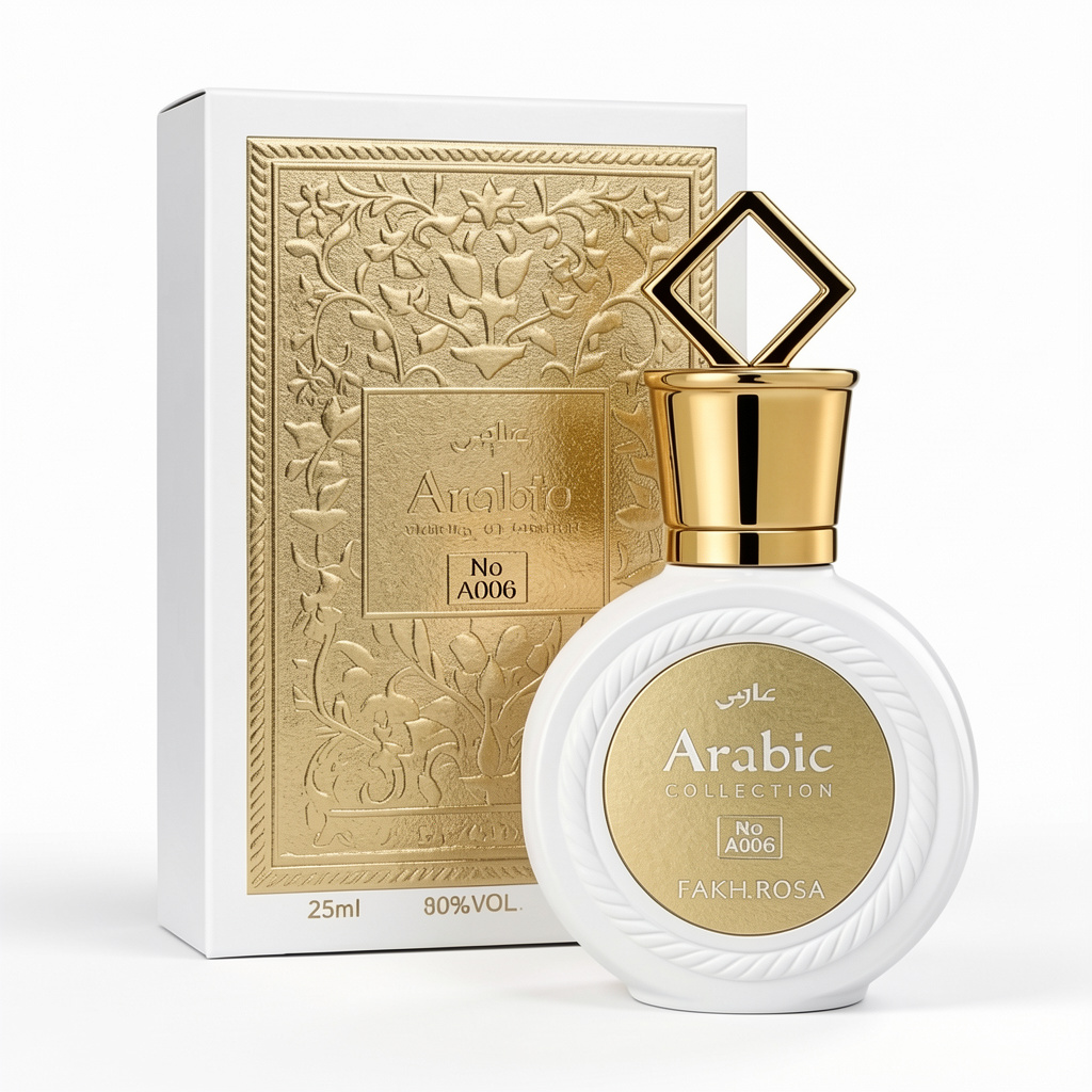 Perfume Arabic Fakh. Rosa A006 - Feminino 25ml