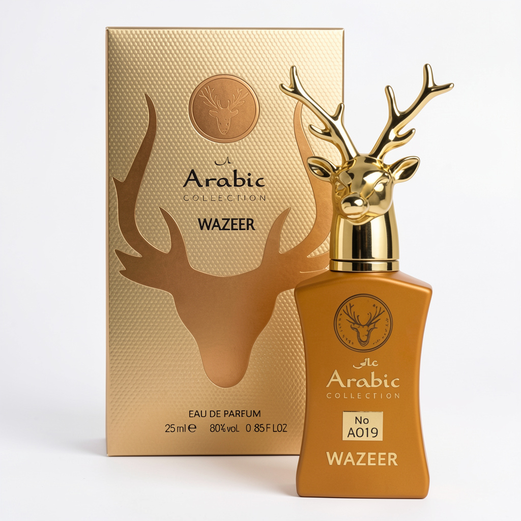 Perfume Arabic Wazeer A019 - Masculino 25ml