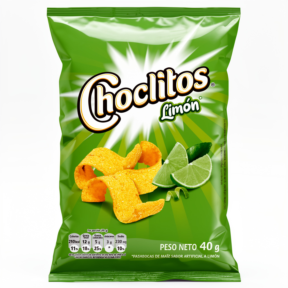 CHOCLITOS LIMON BOLSA 45 G