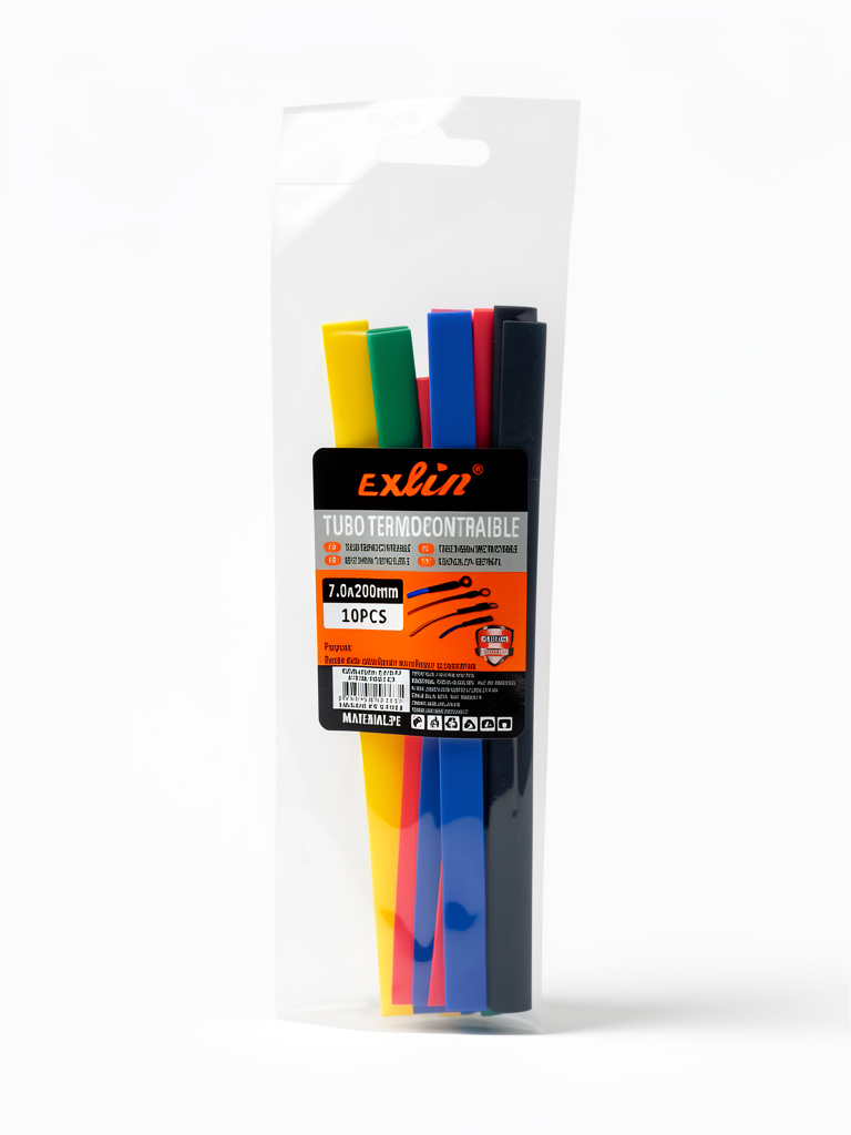 TUBO TERMOCONTRAIBLE COLORES