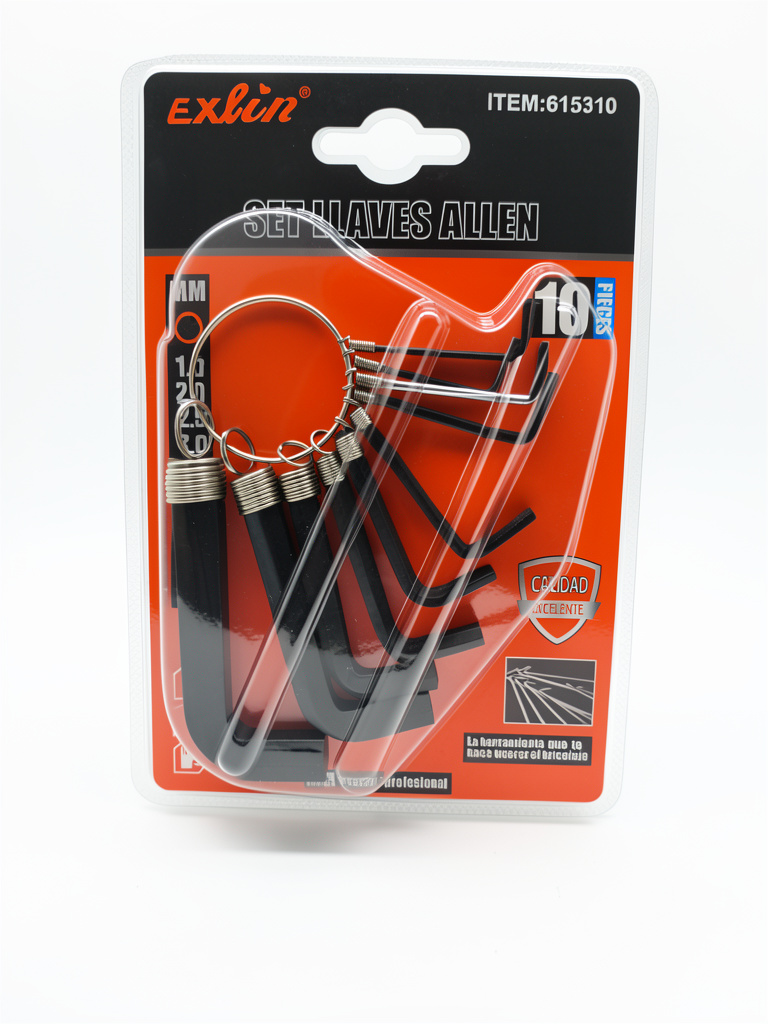 KIT LLAVES ALLEN 10PZ