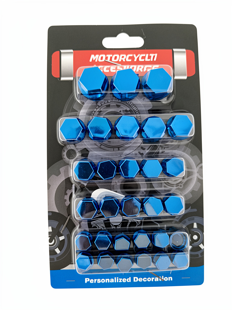 KIT TAPA CUBRE TORNILLO AZUL