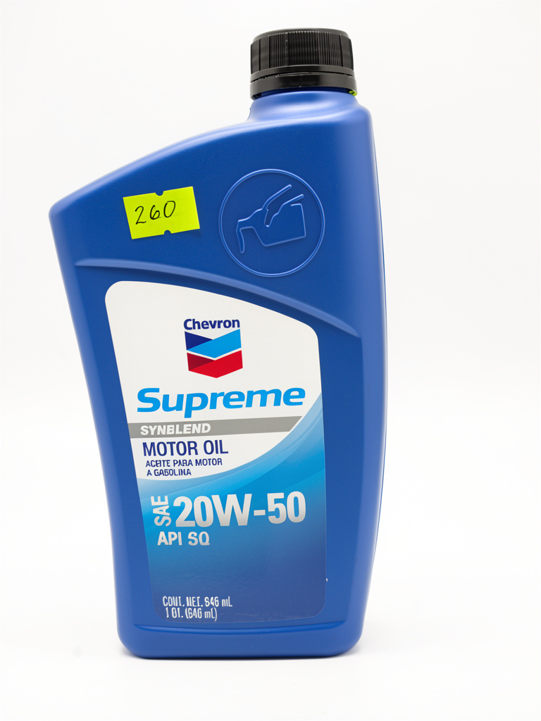 Supreme 20w50. Gasolina, litro