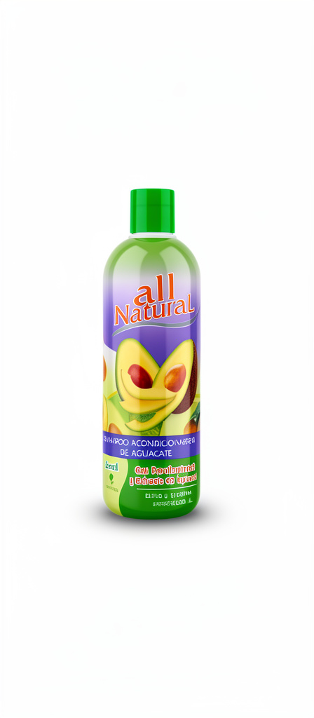 ALL NATURAL SHAMPOO DE AGUACATE 1000ML