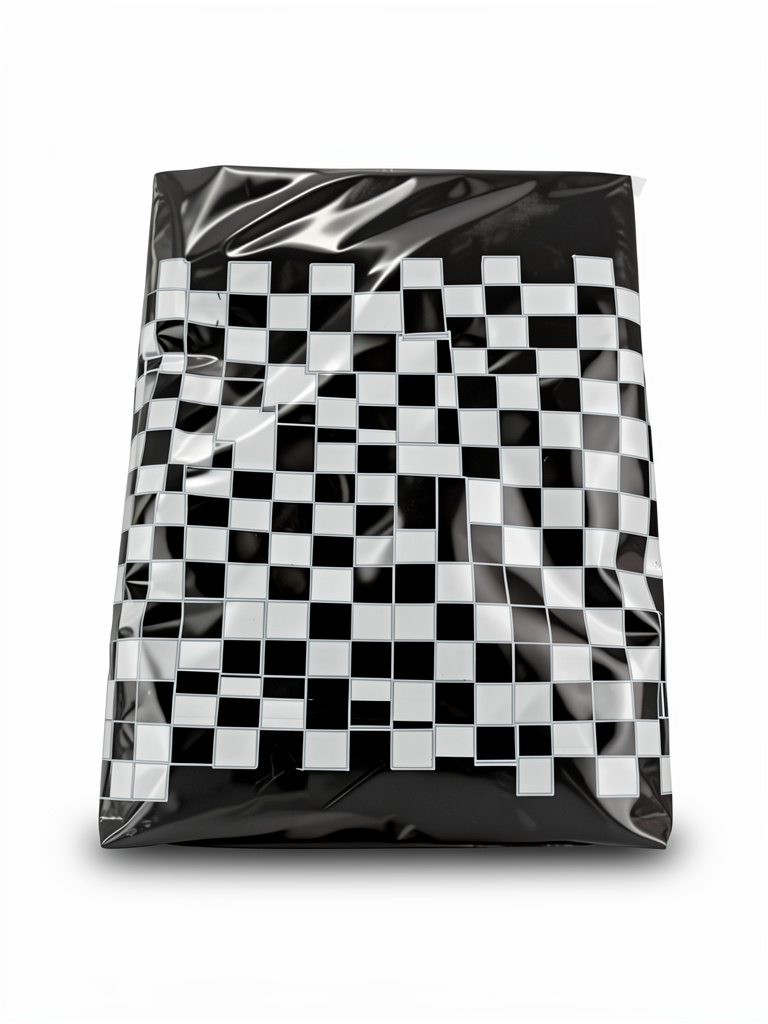 Bolsa gabacha de cuadro