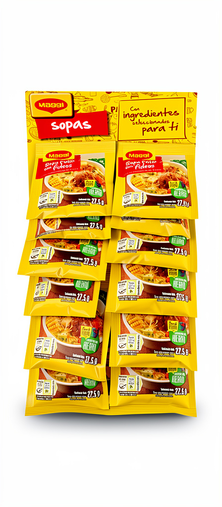 Sopa Magui cartón de 12 uni