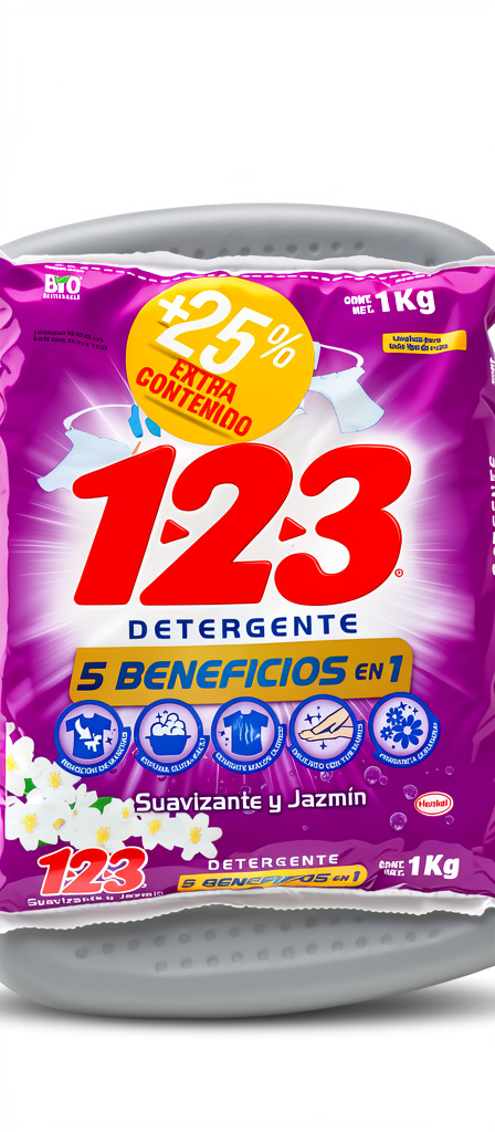 123 DETERGENTE 1KG