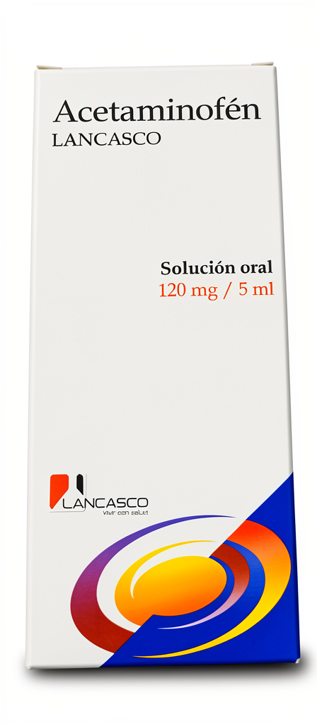 Acetaminofen Lancasco 120 mg