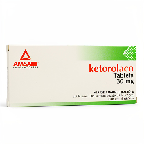 Ketorolaco sublingual 6 tab