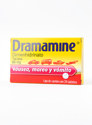Dramamine pieza