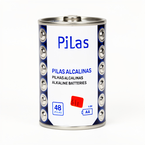 Pilas alcalinas AA pieza
