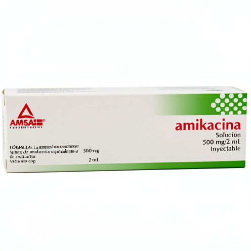 Amikacina inyectable 500mg