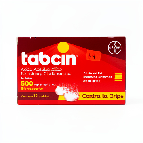 Tabcin efervescente rojo  el par