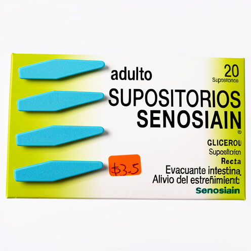Supositorio senosiain adulto pieza