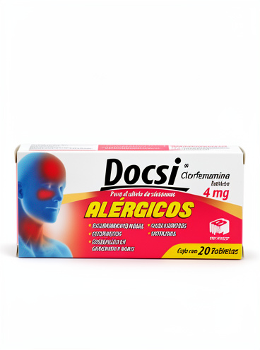 Clorfenamina tabletas 4mg