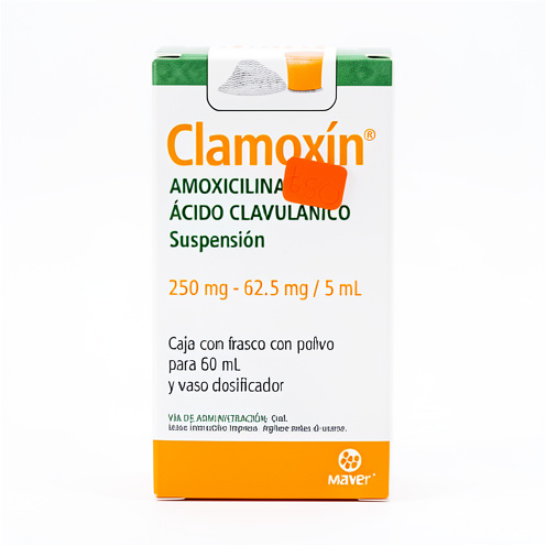 Amoxicilina-acido 250mg susp